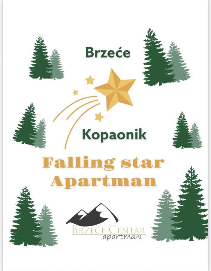Falling Star Apartman Brzeće Zewnętrze zdjęcie